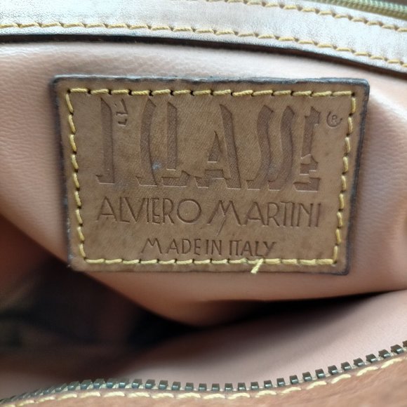 PRIMA CLASSE Hand Bag Brown PVC - Picture 7 of 9